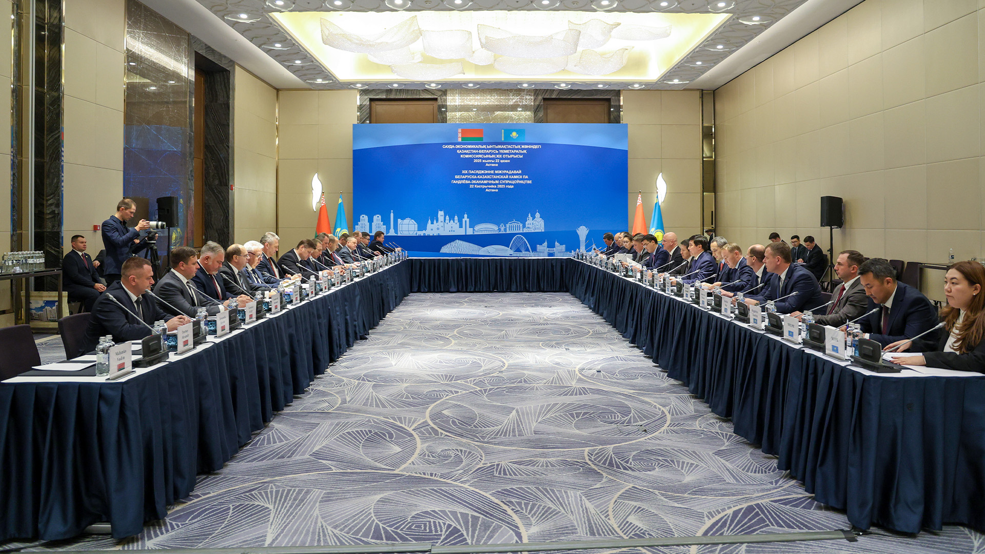 XIX заседание Межправительственной казахстанско-белорусской комиссии по торгово-экономическому сотрудничеству состоялось в Астане