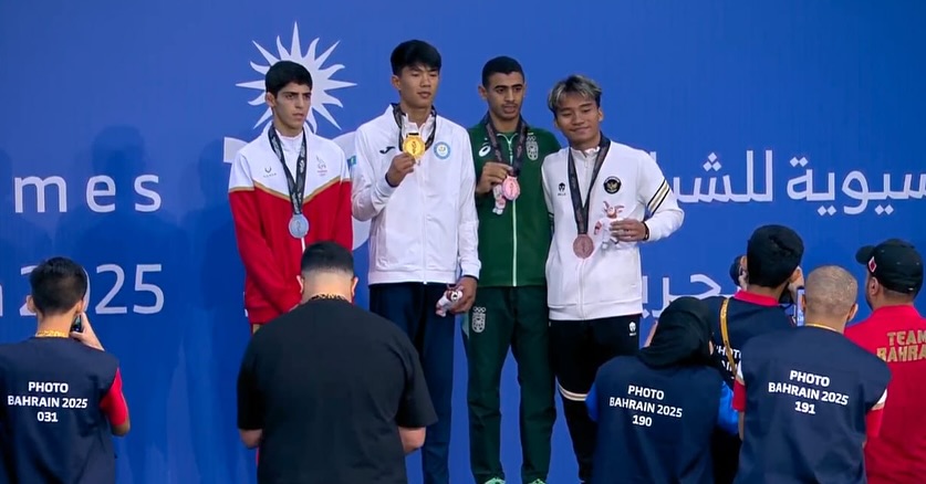 Акмолинская земля воспитывает чемпионов: Санжар Картай из Целиноградского района завоевал золото на юношеских Азиатских играх