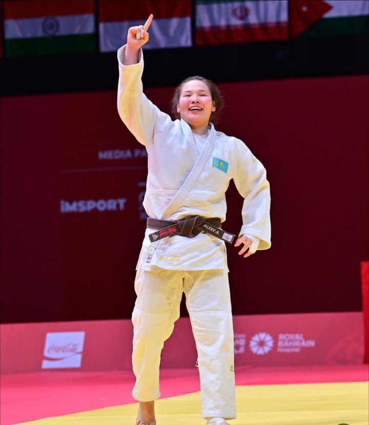 Жительница поселка Акжал Алтай Айша стала чемпионкой Азиатских игр!