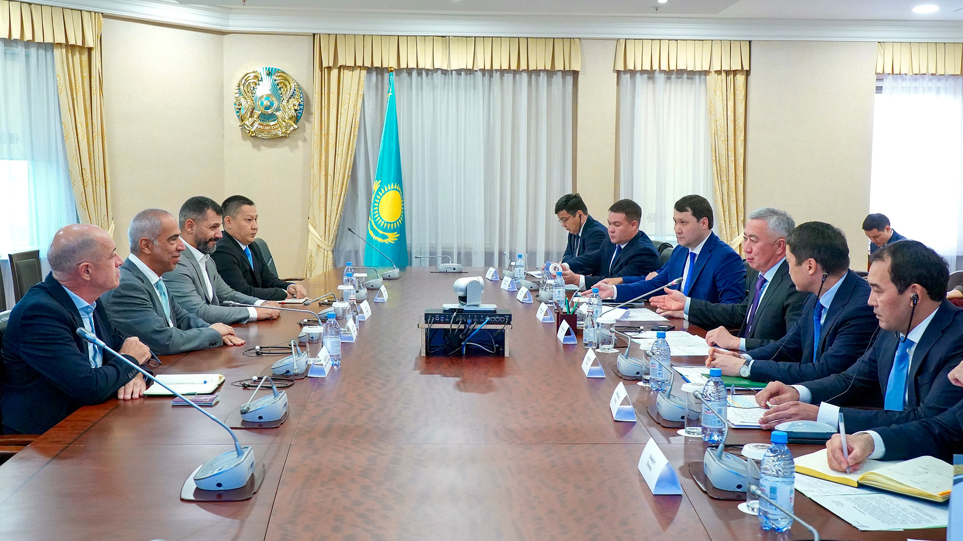 Серик Жумангарин обсудил с президентом компании Al Khaleej Sugar ход реализации проекта строительства крупнейшего сахарного завода в Казахстане