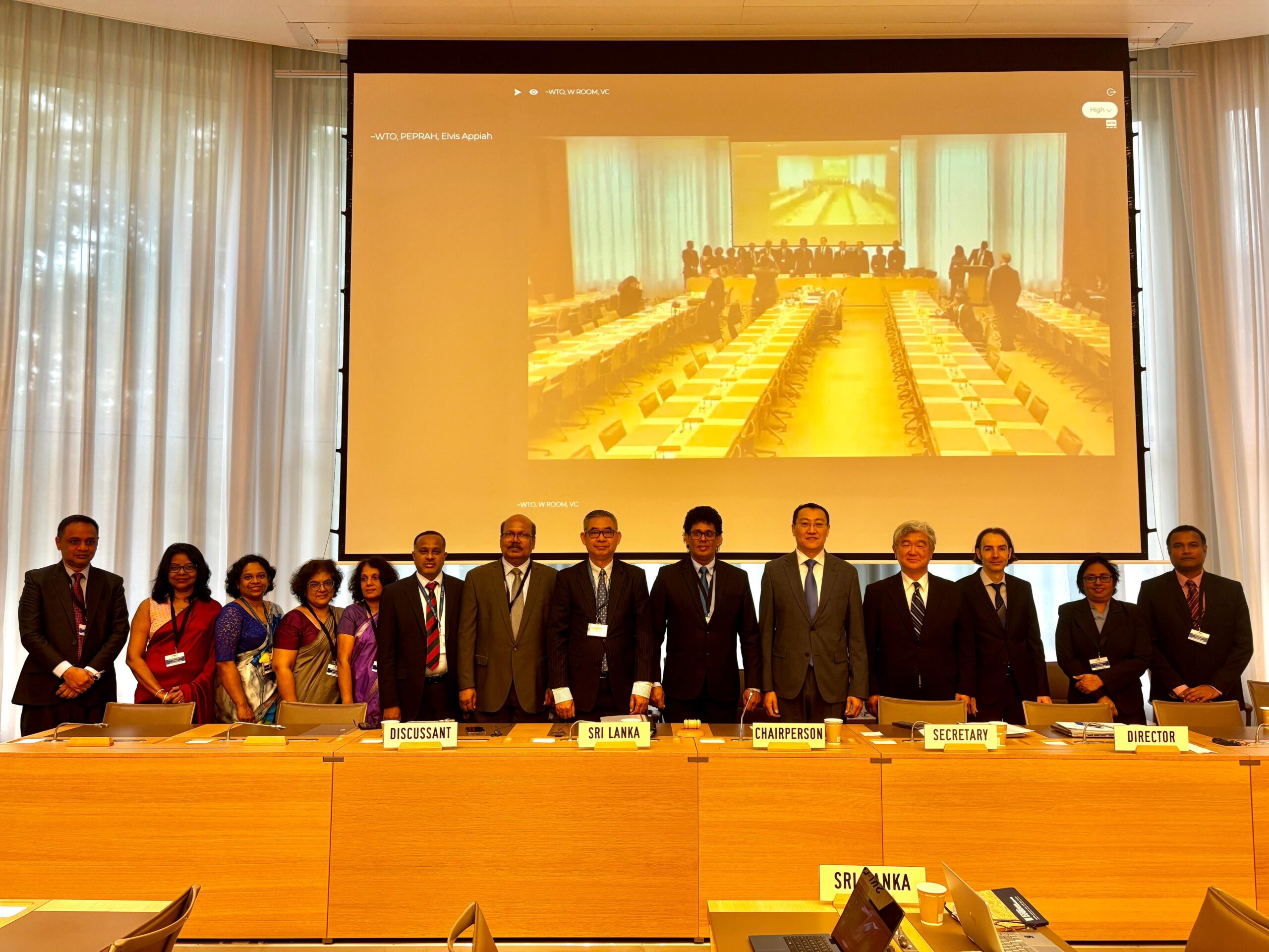 Под председательством Казахстана в ВТО состоялся пятый Обзор торговой политики Шри-Ланки