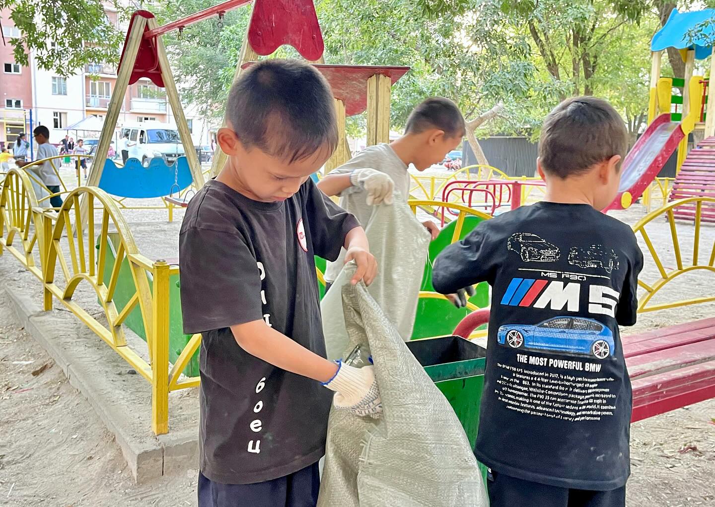 В КЕНТАУ ПРОДОЛЖАЕТСЯ АКЦИЯ «ТАЗА ҚАЗАҚСТАН»