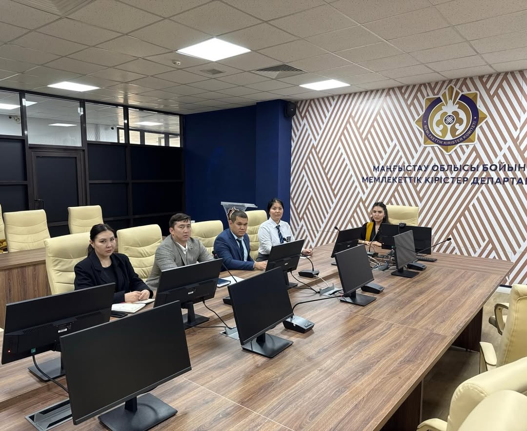 Проведен круглый стол в здании Департамента государственных доходов по Мангистауской области