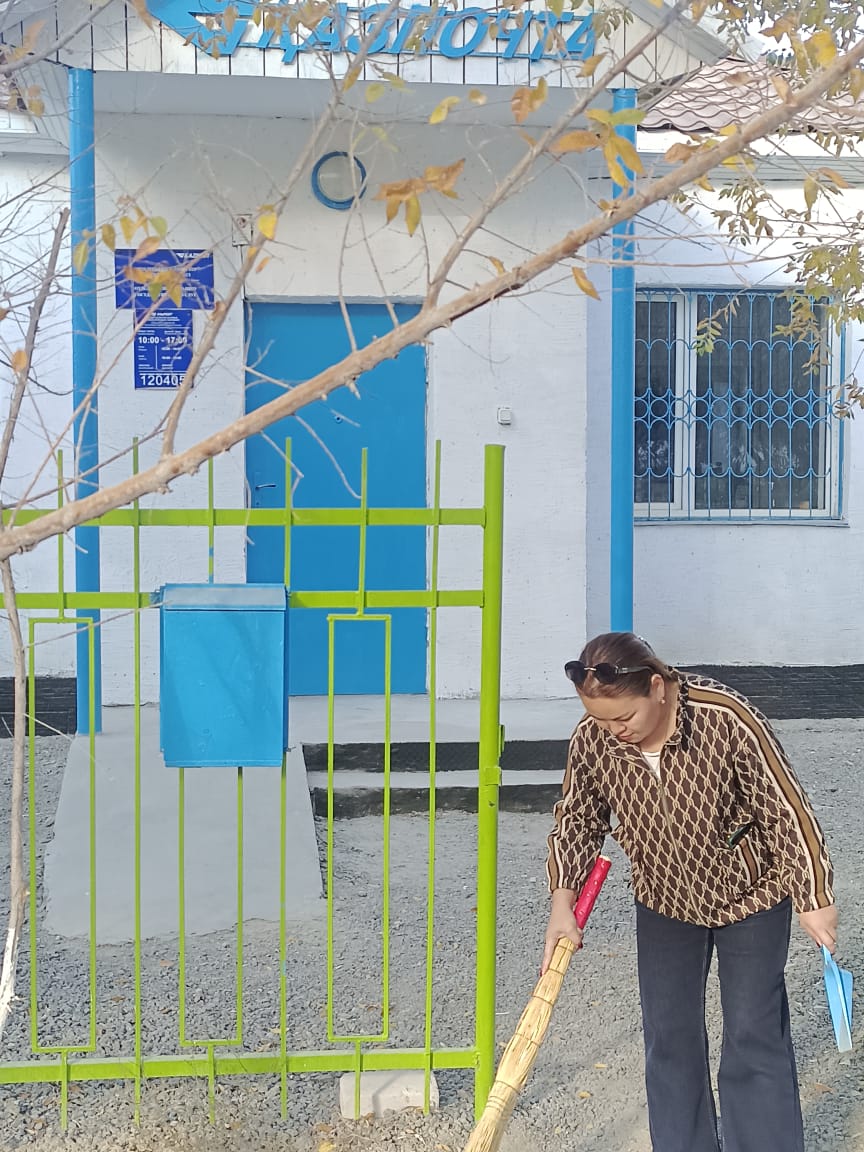 В рамках экологической акции «Таза Казахстан» прошел субботник