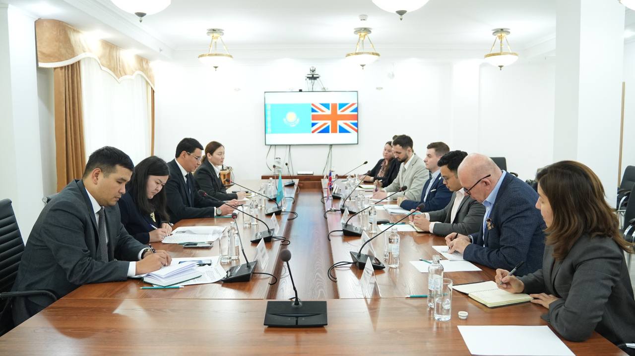 Встреча с делегацией Соединенного Королевства Великобритании и Северной Ирландии