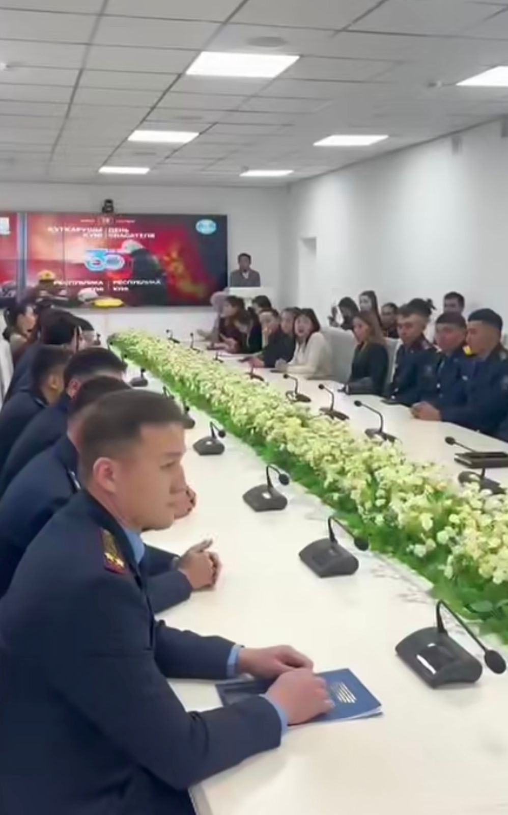 ⚜ В области Ұлытау состоялось торжественное мероприятие, посвящённое Дню спасателя