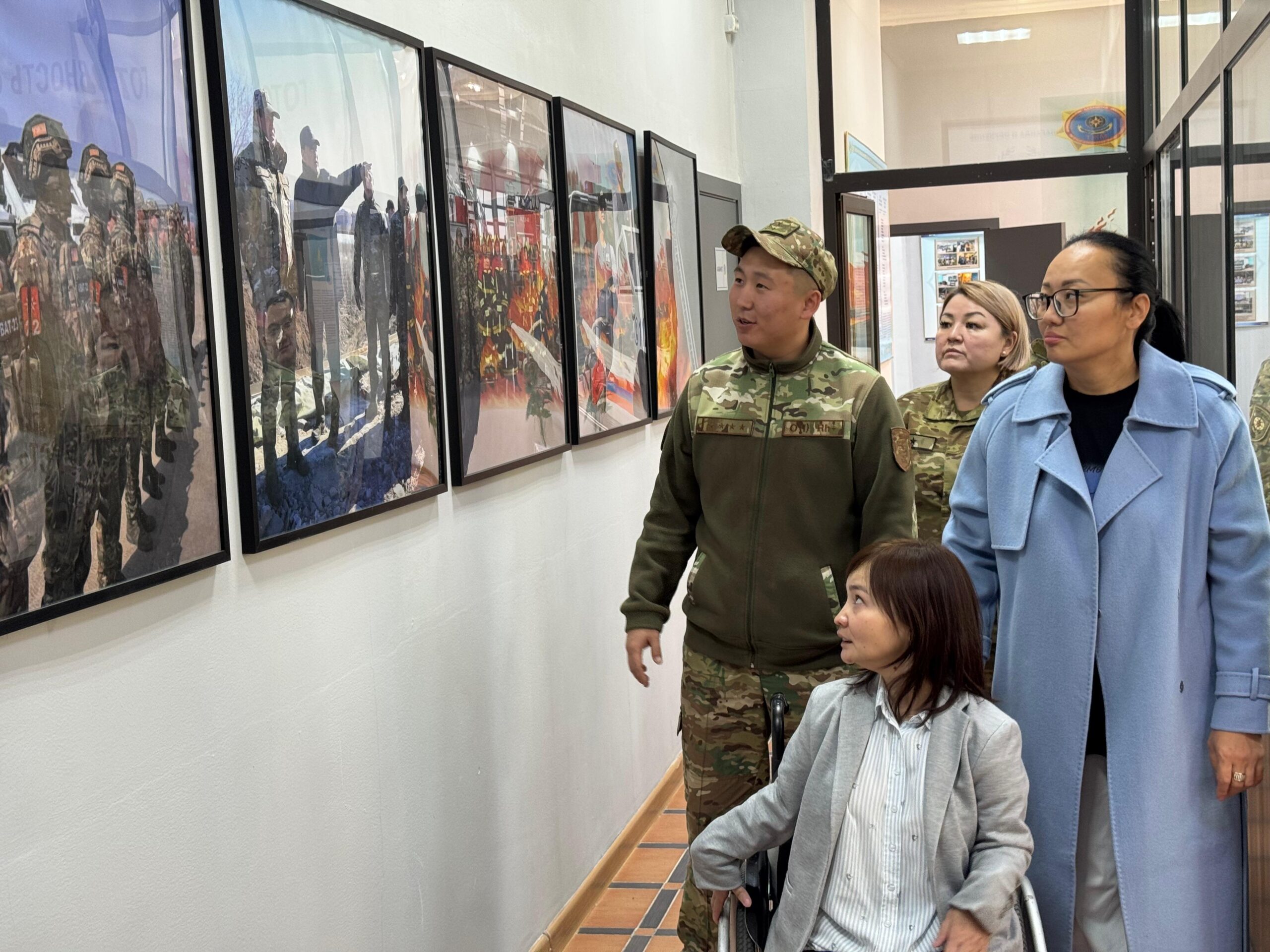 Министрдің инклюзия мәселелері жөніндегі кеңесшісі Алматылық халықты оқыту орталығына барды