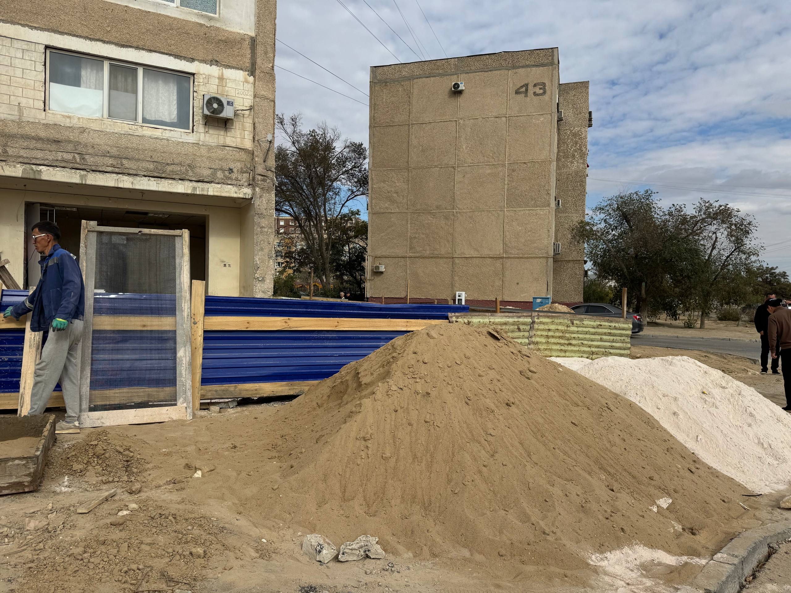 В Актау проведена проверка соблюдения правил благоустройства