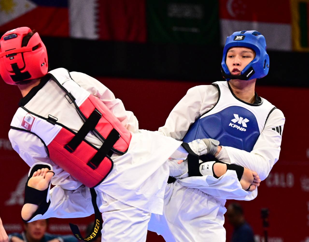 Казахстанский таеквондист Нурали Махмут завоевал серебряную медаль