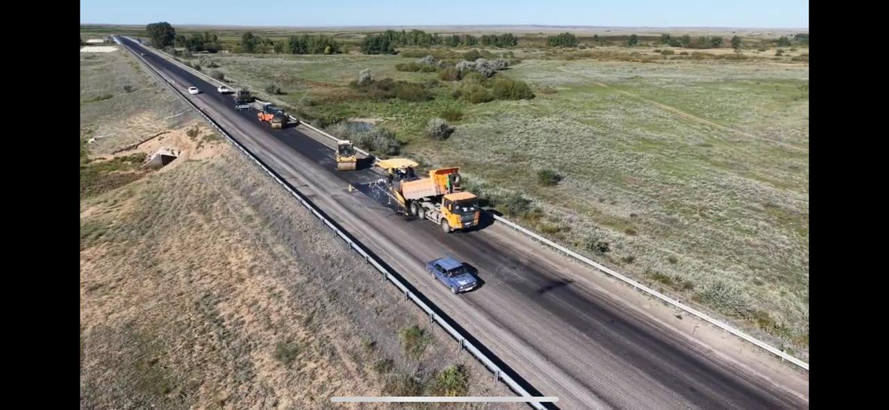 Открыто движение на 34 км республиканской автодороги Актобе-Мартук-граница РФ (на Оренбург)