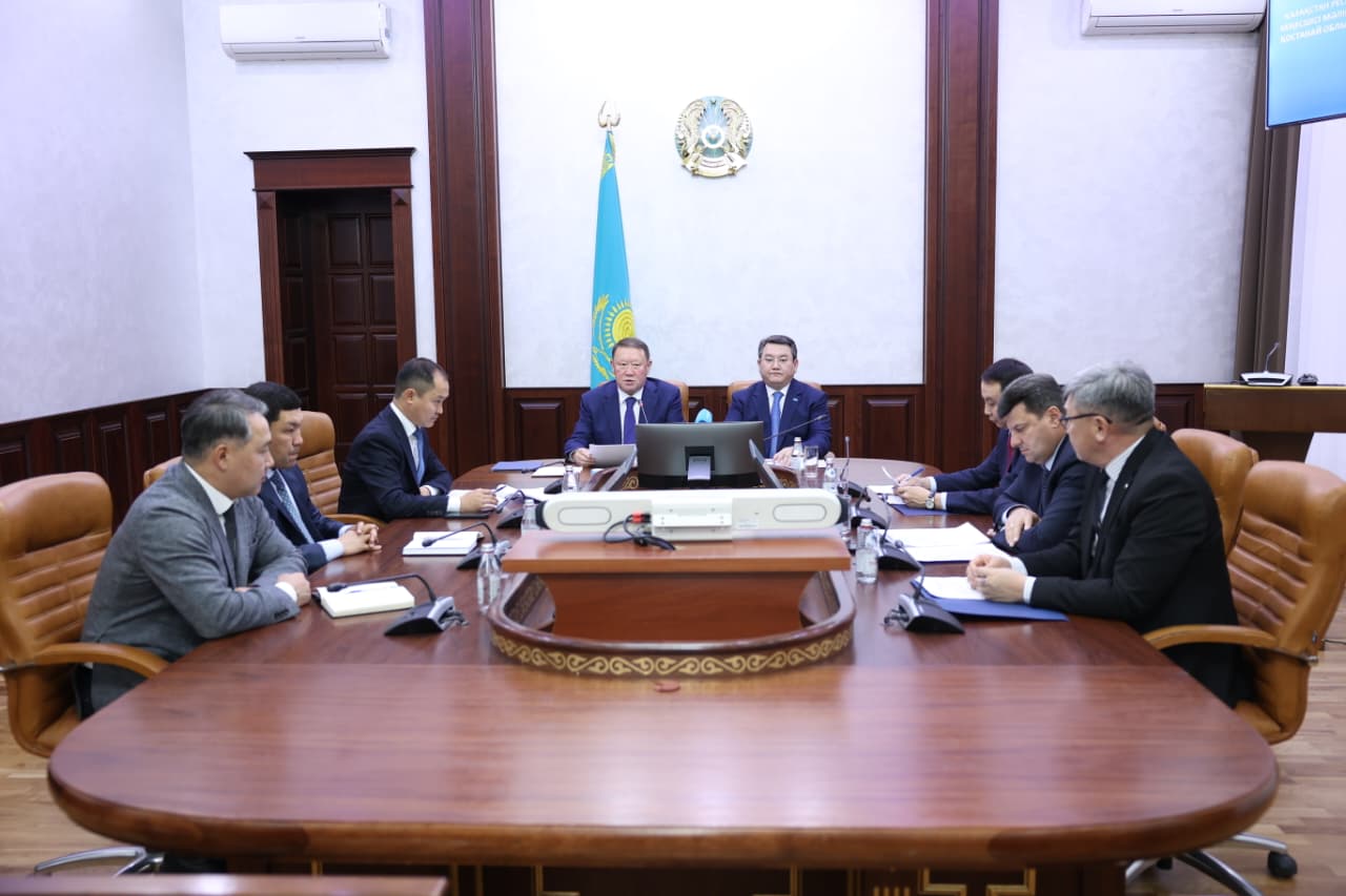 Рабочая поездка Советника Президента РК М.Н. Отарбаева в Костанайскую область.