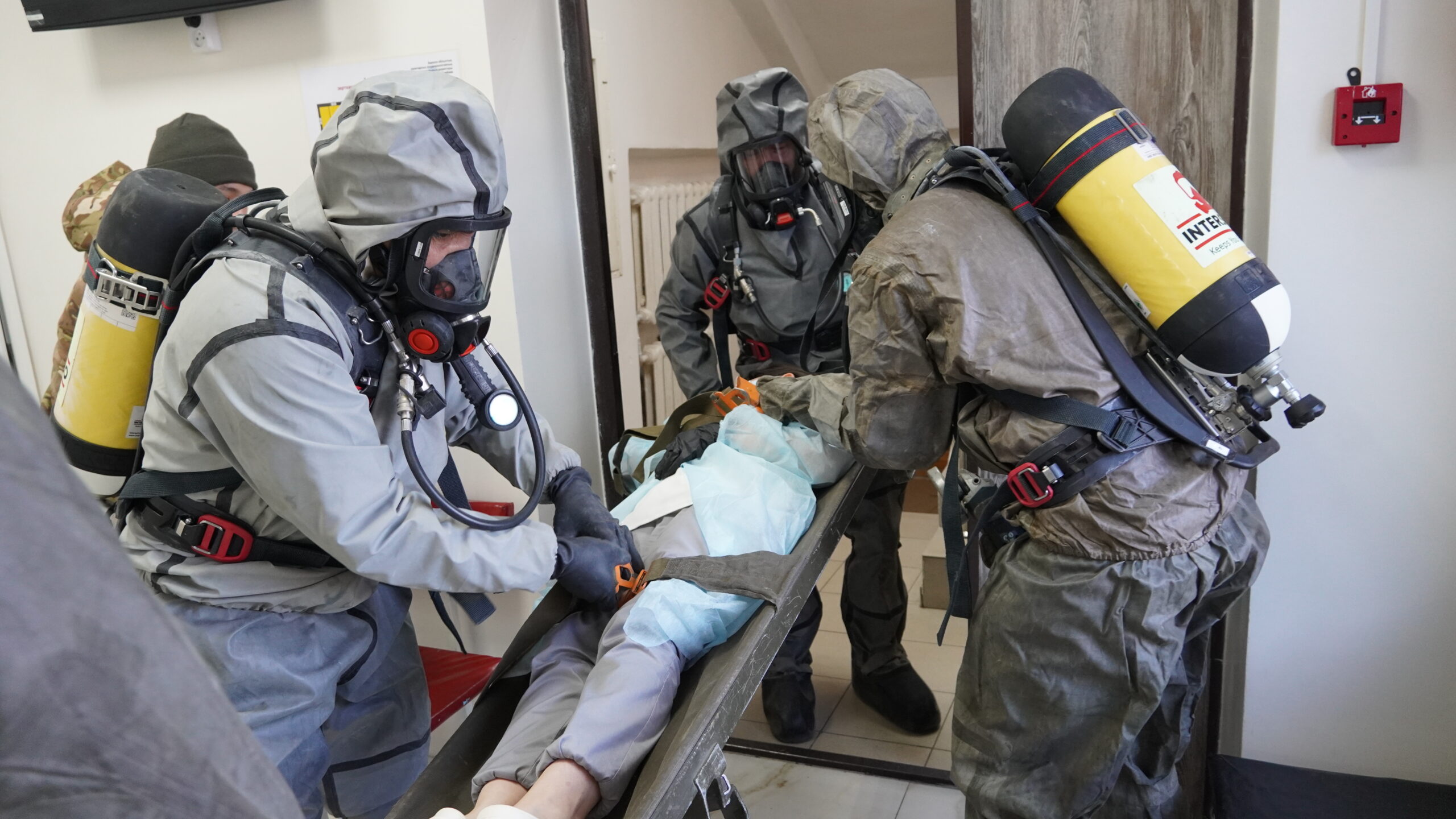 Отработка взаимодействия служб при ЧС