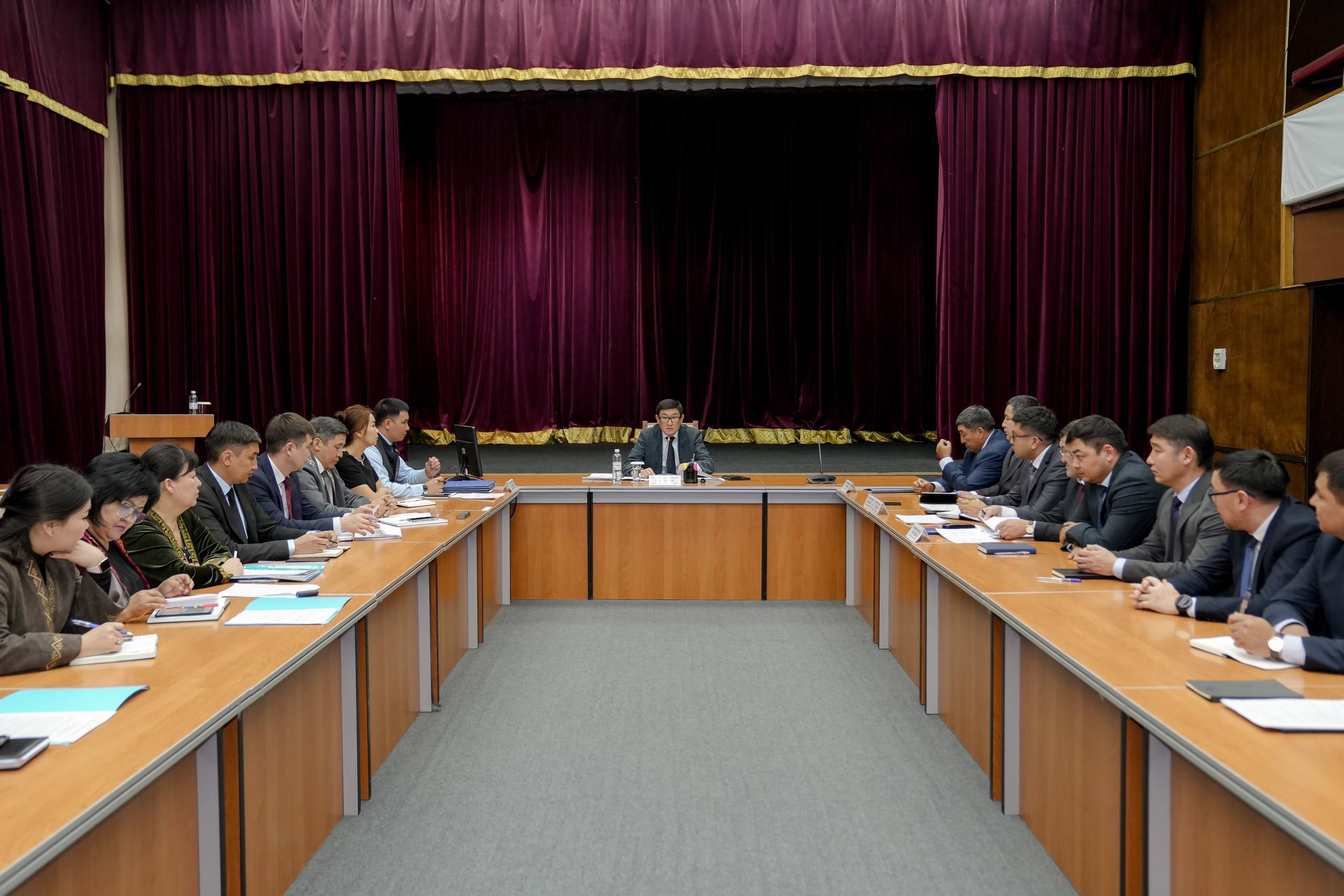 Состоялось заседание городского акимата