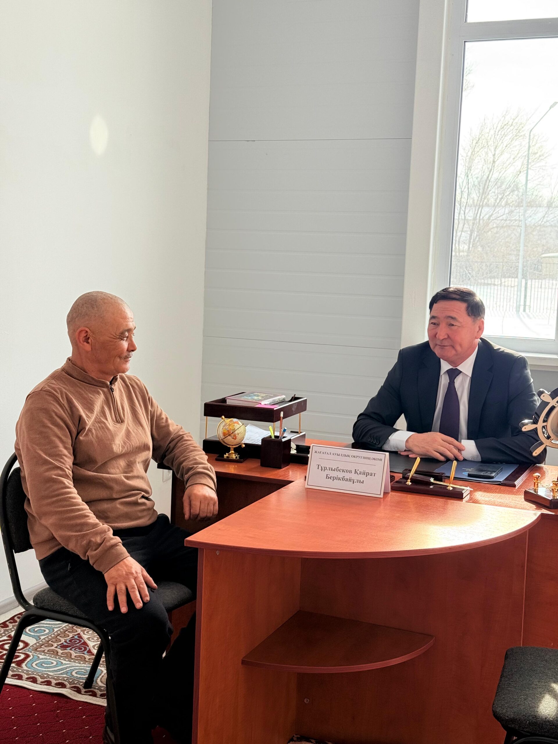 Проведен личный прием акима сельского округа.