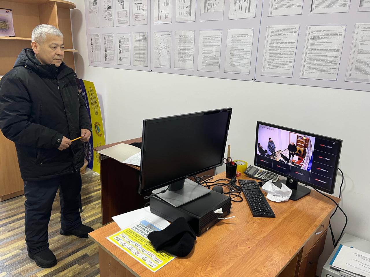 Провёл мониторинг УПП №11 сельского округа Малшыбай УП г. Жезказган ДП области Ұлытау