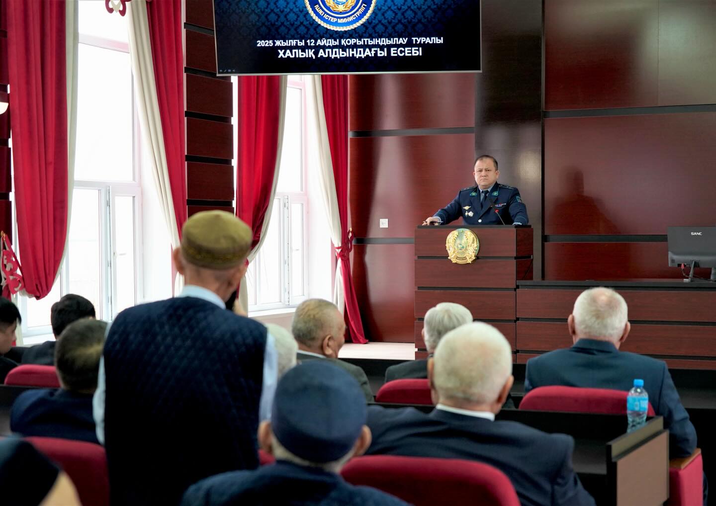 КЕНТАУСКИЙ ГОРОДСКОЙ ОТДЕЛ ПОЛИЦИИ ПРОВЕЛ ГОДОВУЮ ОТЧЕТНУЮ ВСТРЕЧУ