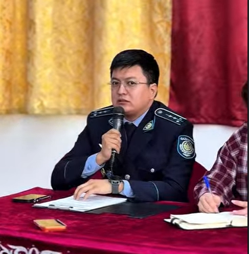 В Актау прошла встреча со школьниками по профилактике наркомании и буллинга