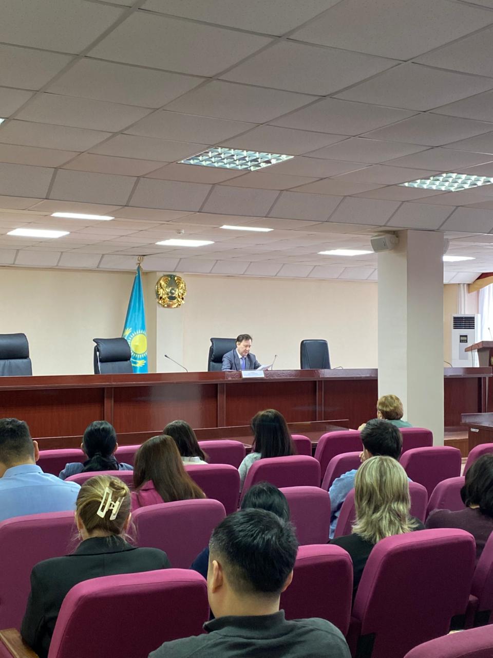 4 февраля проведен семинар Департаментом  Агентства Республики Казахстан по делам государственной службы по Северо-Казахстанской области.