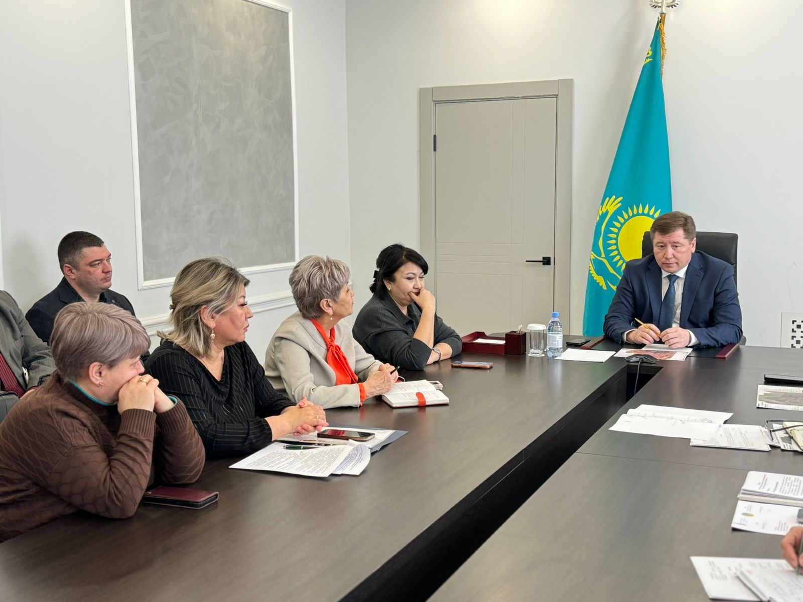 В акимате Есильского района состоялось обсуждение проекта строительства Есильского контррегулятора