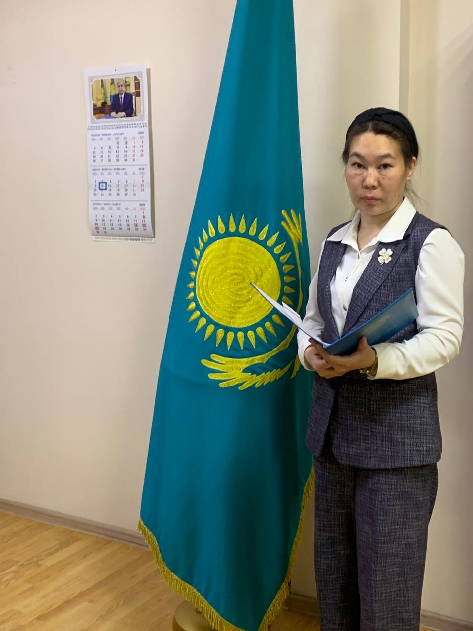 В Департаменте состоялось торжественное принятие присяги государственным служащим