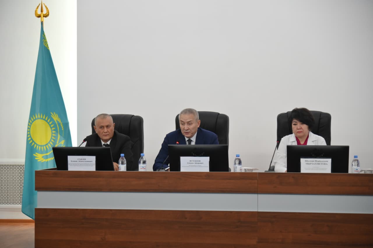 В ГОРОДЕ ШЫМКЕНТ СОСТОЯЛАСЬ ВСТРЕЧА С ПРЕДСТАВИТЕЛЯМИ СФЕРЫ ЗДРАВООХРАНЕНИЯ