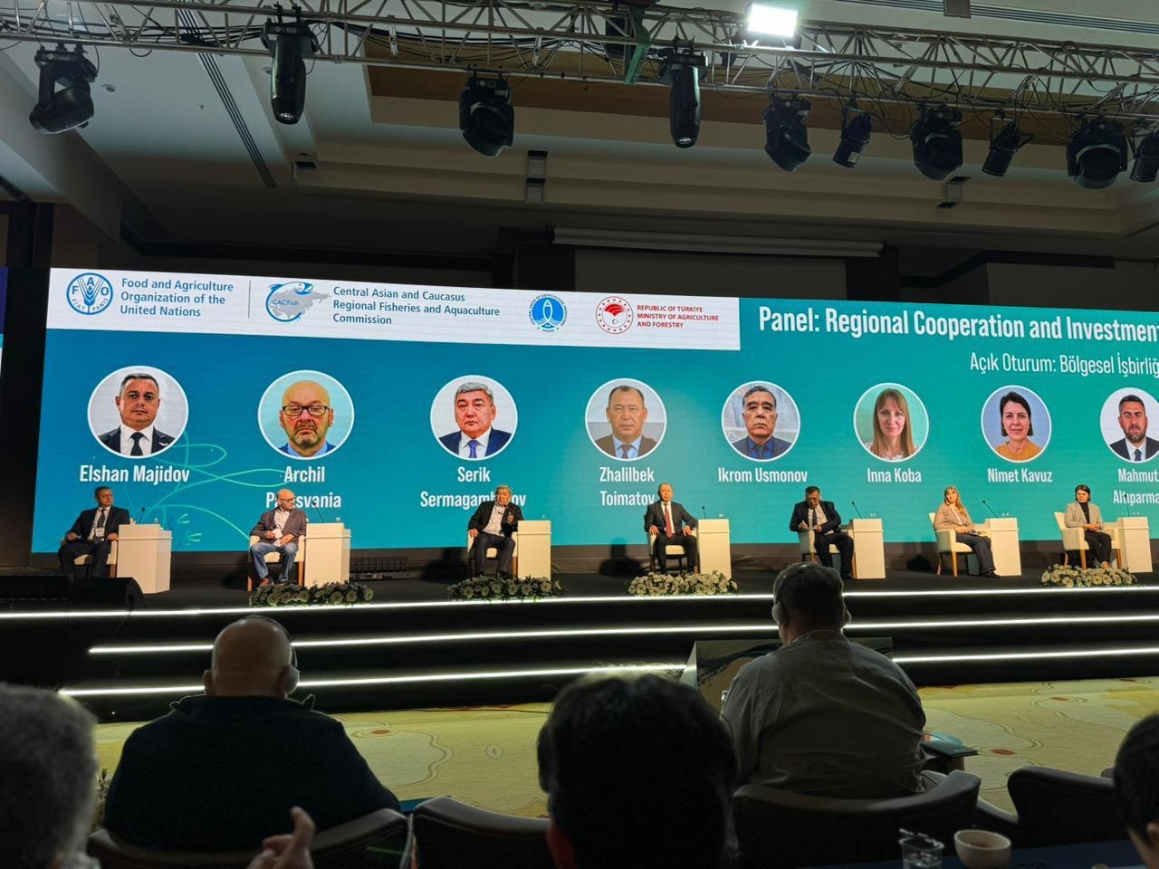 Региональный семинар  по обеспечению рыбопосадочным материалом для мелкомасштабной аквакультуры в Турции