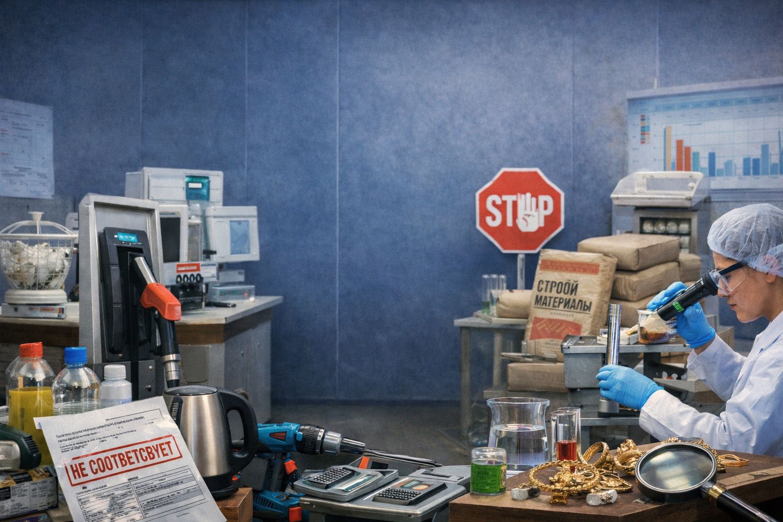 Более 300 проверок: итоги госконтроля за рынком в Акмолинской области