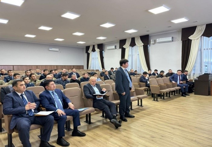 В Жамбылской области успешно завершено командно-штабное учение