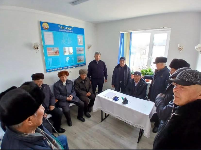 3 февраля 2026 года в селе Енбекши Талдинского сельского округа состоялся отчет председателя организации ветеранов при акимате Талдинского сельского округа Д. Адила за один год