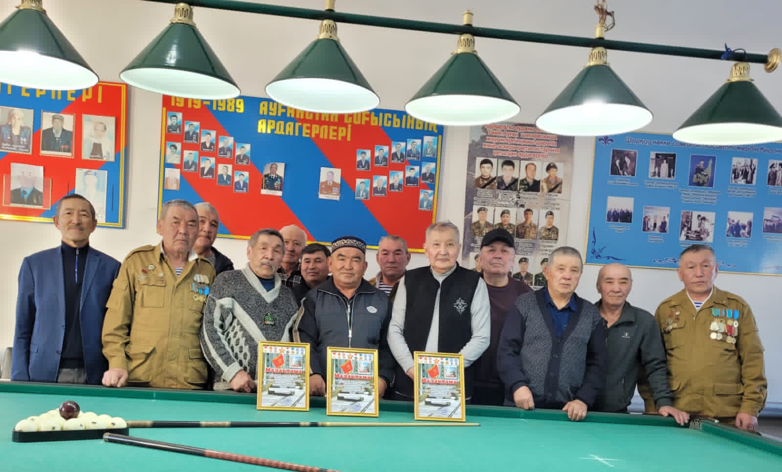 ТУРНИР ПО БИЛЬЯРДУ СРЕДИ ВЕТЕРАНОВ