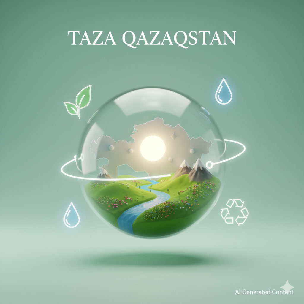 🌿 Taza Qazaqstan – шаг в чистое будущее!