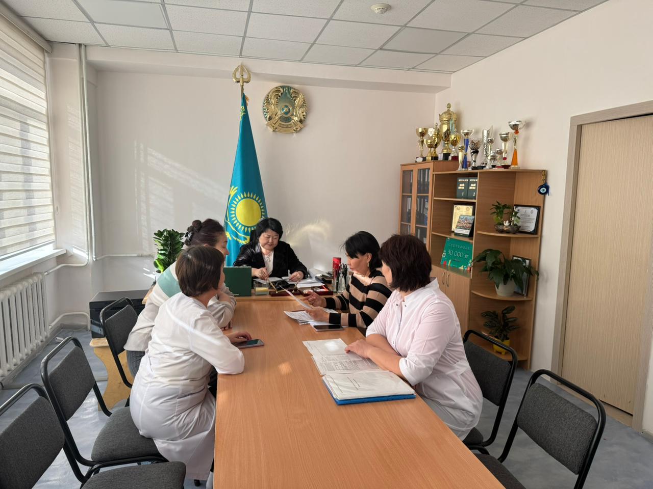 В КГУ «Школа гимназия №7 имени Сакена Сейфуллина» города Балхаш проведена санитарно-разъяснительная работа по проведению санитарно-профилактических мероприятий в отношении больных корью