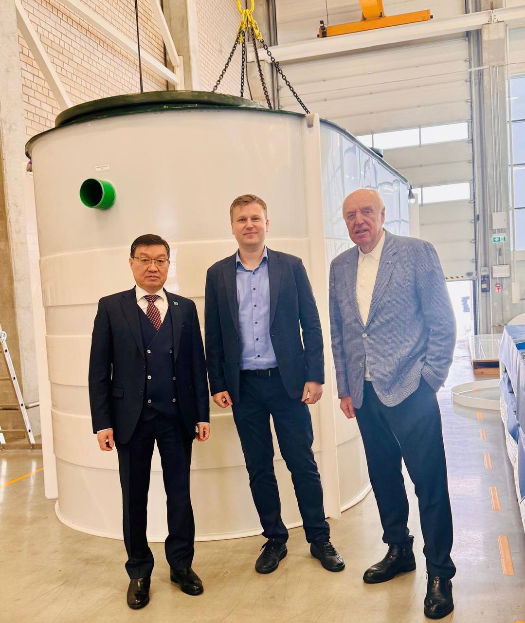 Посещение предприятия по производству оборудования для очистки сточных вод