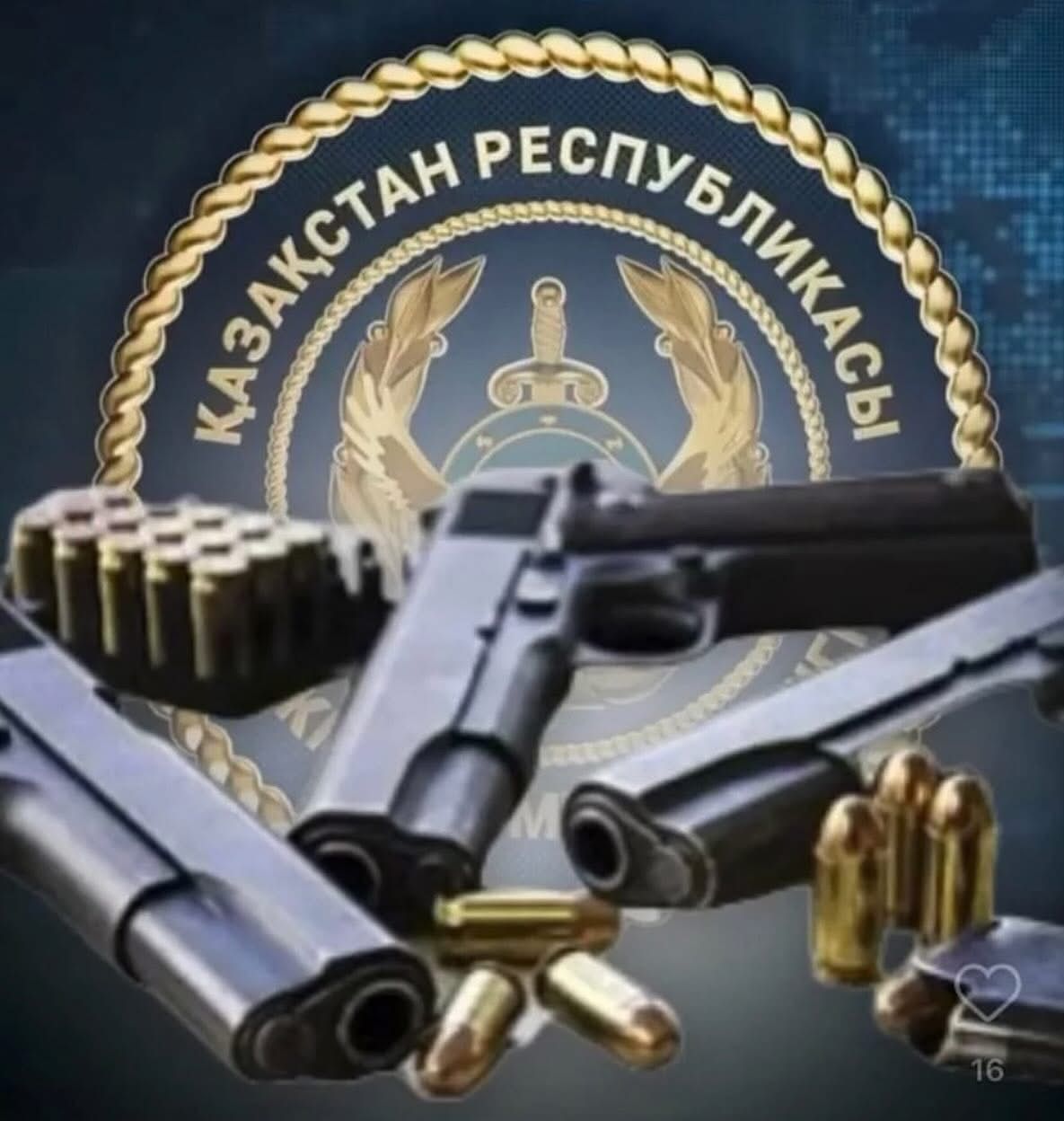 На территории области Ұлытау проводится оперативно-профилактическое мероприятие «Служебное оружие».