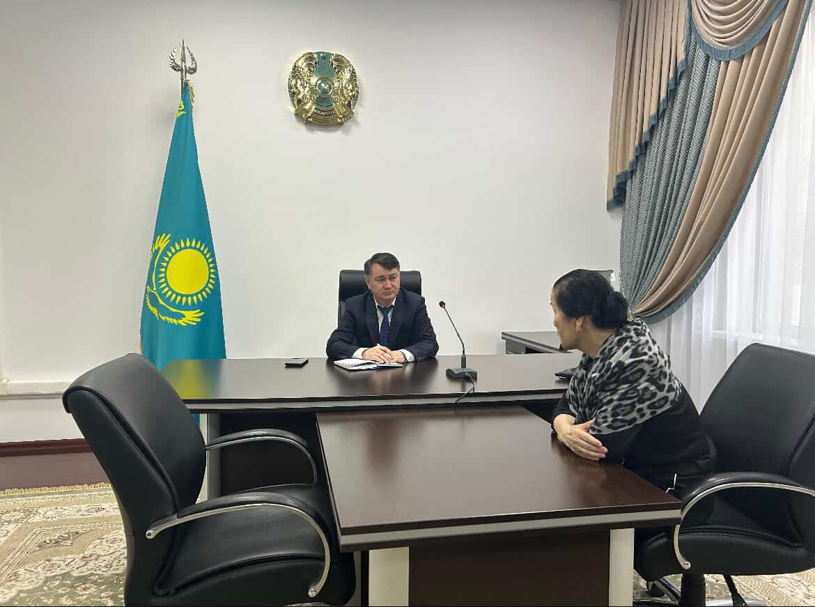 Провёл личный приём граждан в «Центре приёма граждан» акимата Кызылординской области