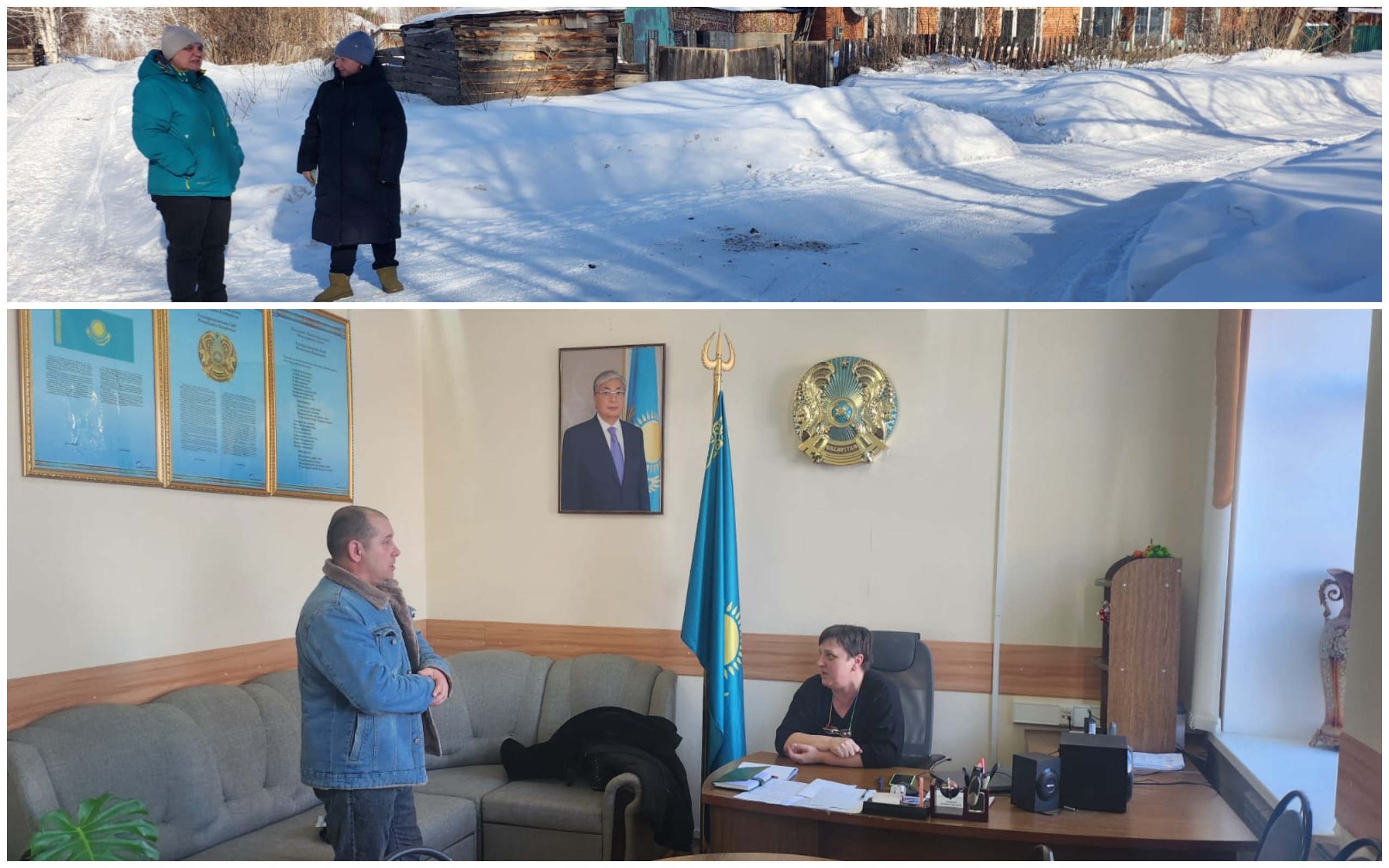 Председатель городского маслихата Нужных Е.С. провела прием граждан