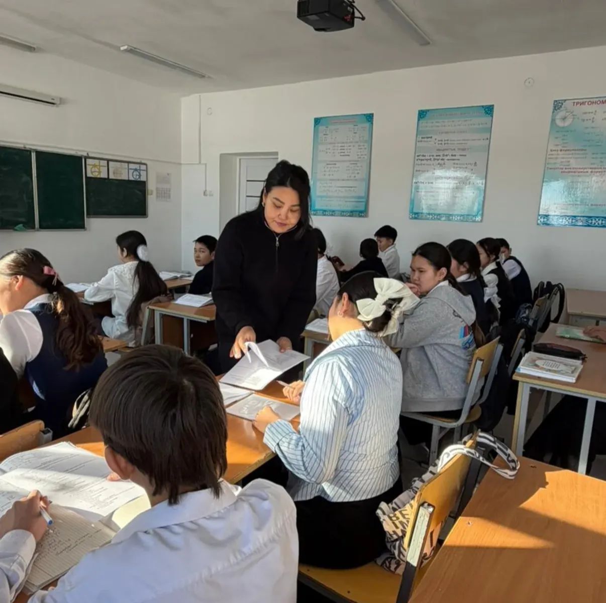 Анкетирование по вопросам безопасности в школе в Бакалыском сельском округе