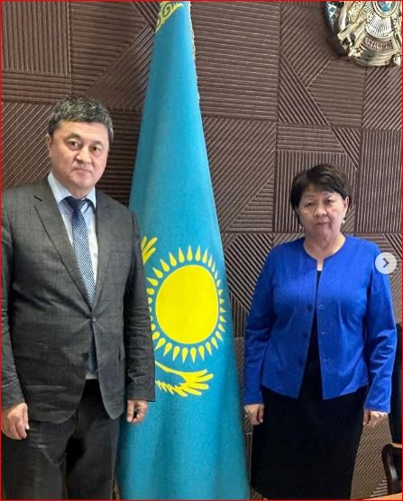 Сотрудники Департамента юстиции Атырауской области провели встречу с Уполномоченным по правам человека в Республике Казахстан по Атырауской области Амангельды Абдолов