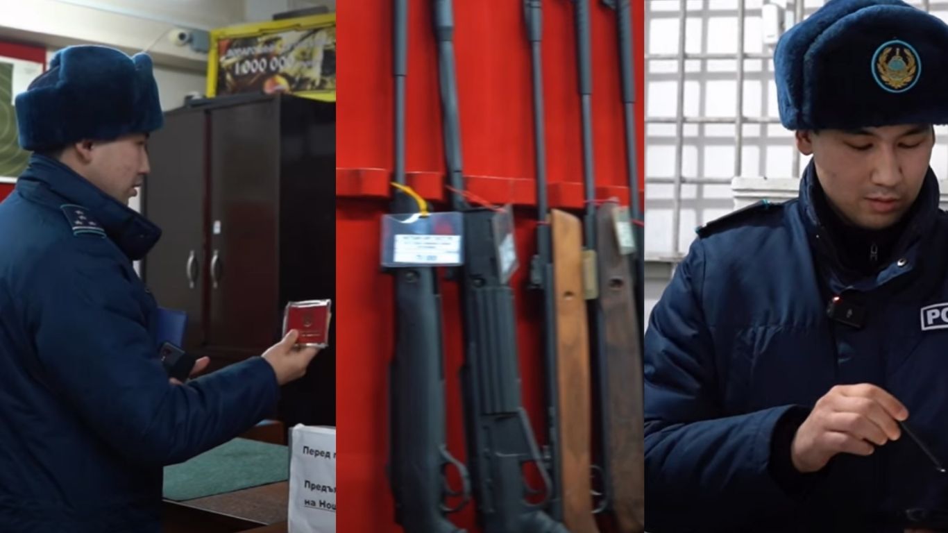 В Атырау усилен контроль за оборотом оружия