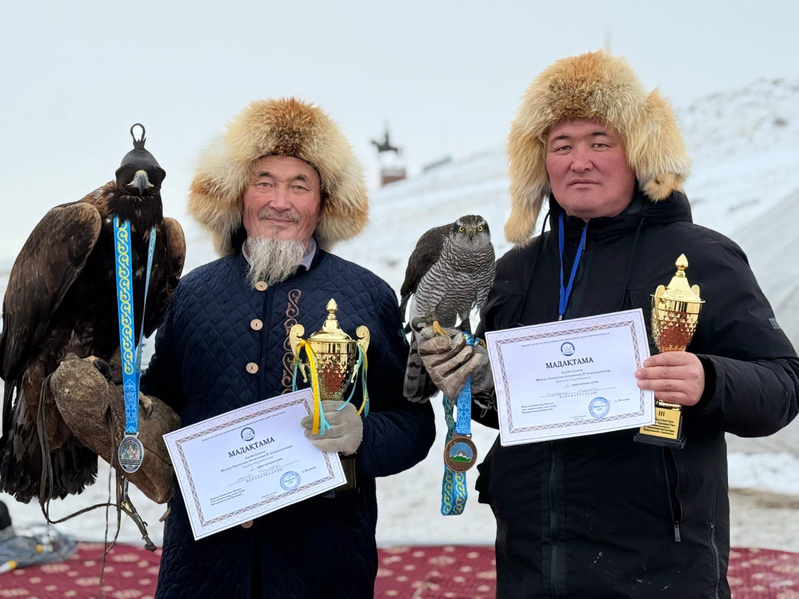 В Восточно-Казахстанской области завершился II областной чемпионат по Құсбегілік, проходивший с 6 по 8 февраля 2026 года в селе Топтерек Курчумского района