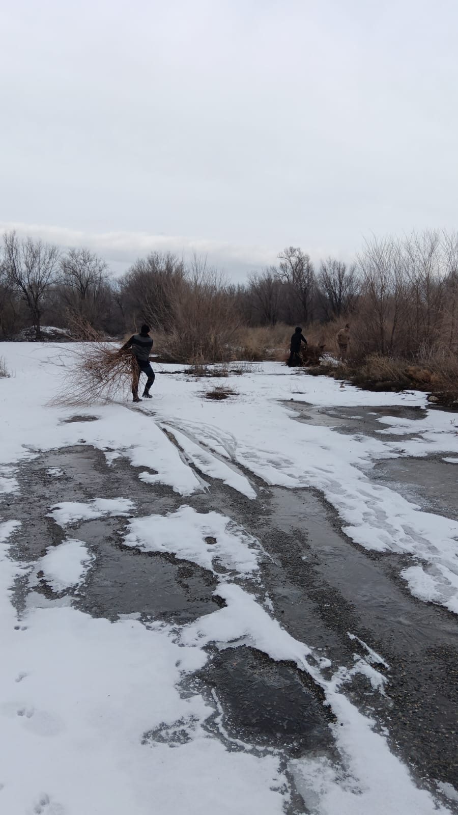 В селе Кальпе прошёл субботник по благоустройству территории