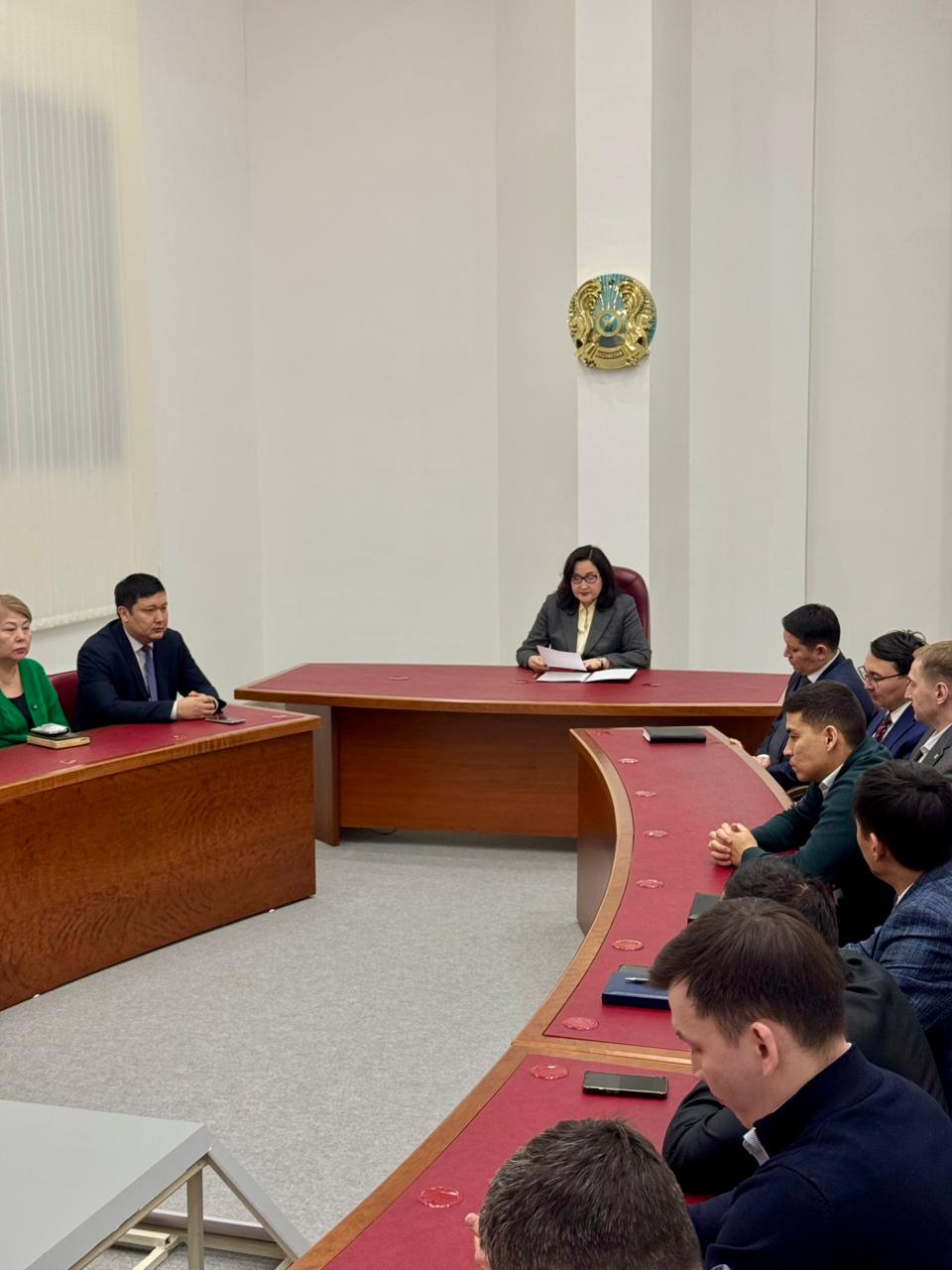 В Управлении экономики и бюджетного планирования города Астаны состоялось обсуждение поправок в Конституцию Республики Казахстан.