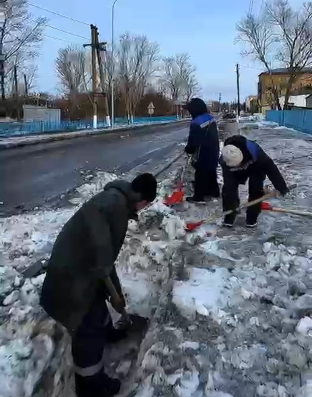 В Каркаралинске проводятся противопаводковые мероприятия