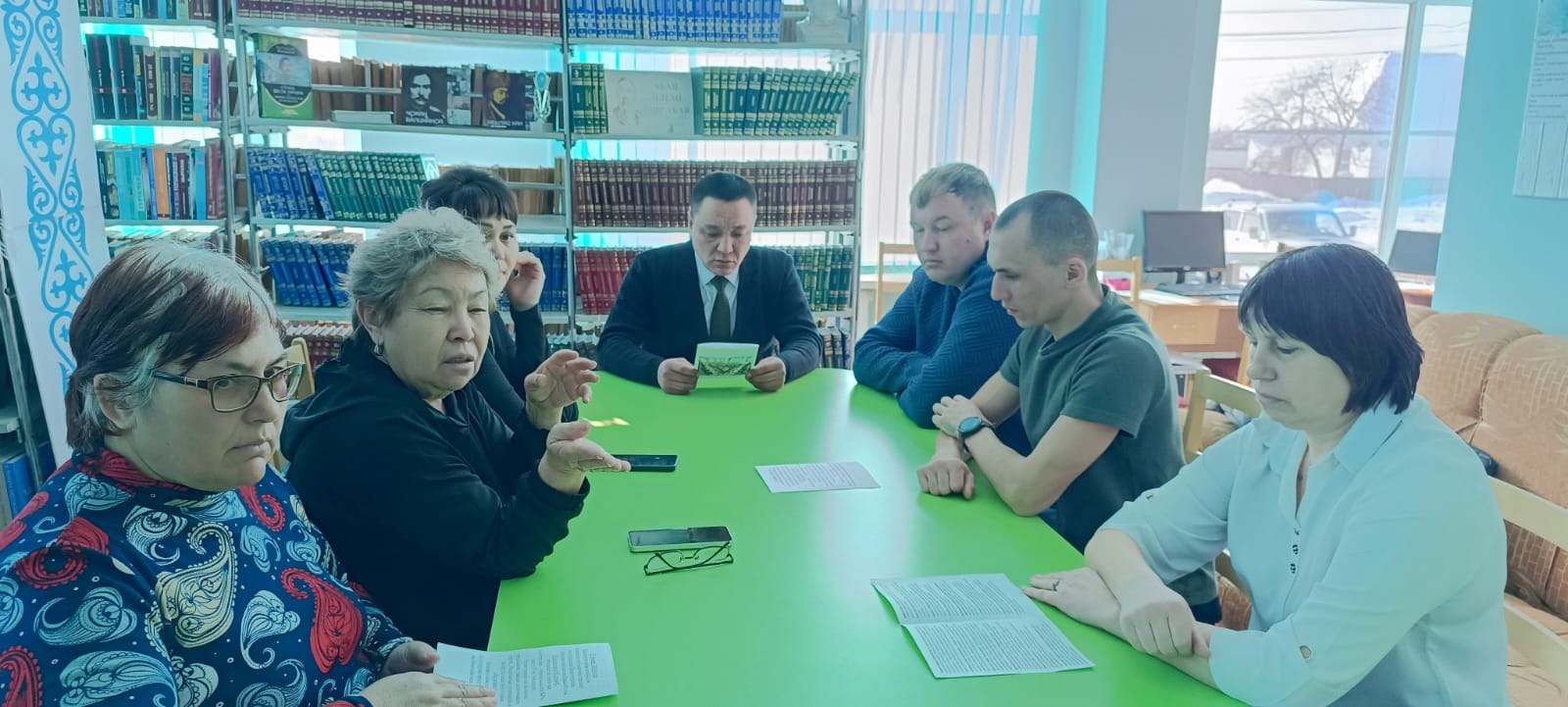 Разъяснительная работа по нововведениям Конституции Республики Казахстан.