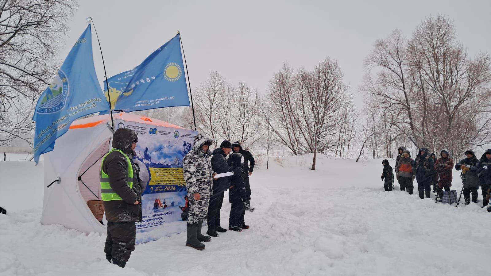 7 ақпанда Өскемендегі «Земснаряд» қазаншұңқырларында мұз үстінен мормышкамен балық аулаудан Шығыс Қазақстан облысының Кубогы өтті