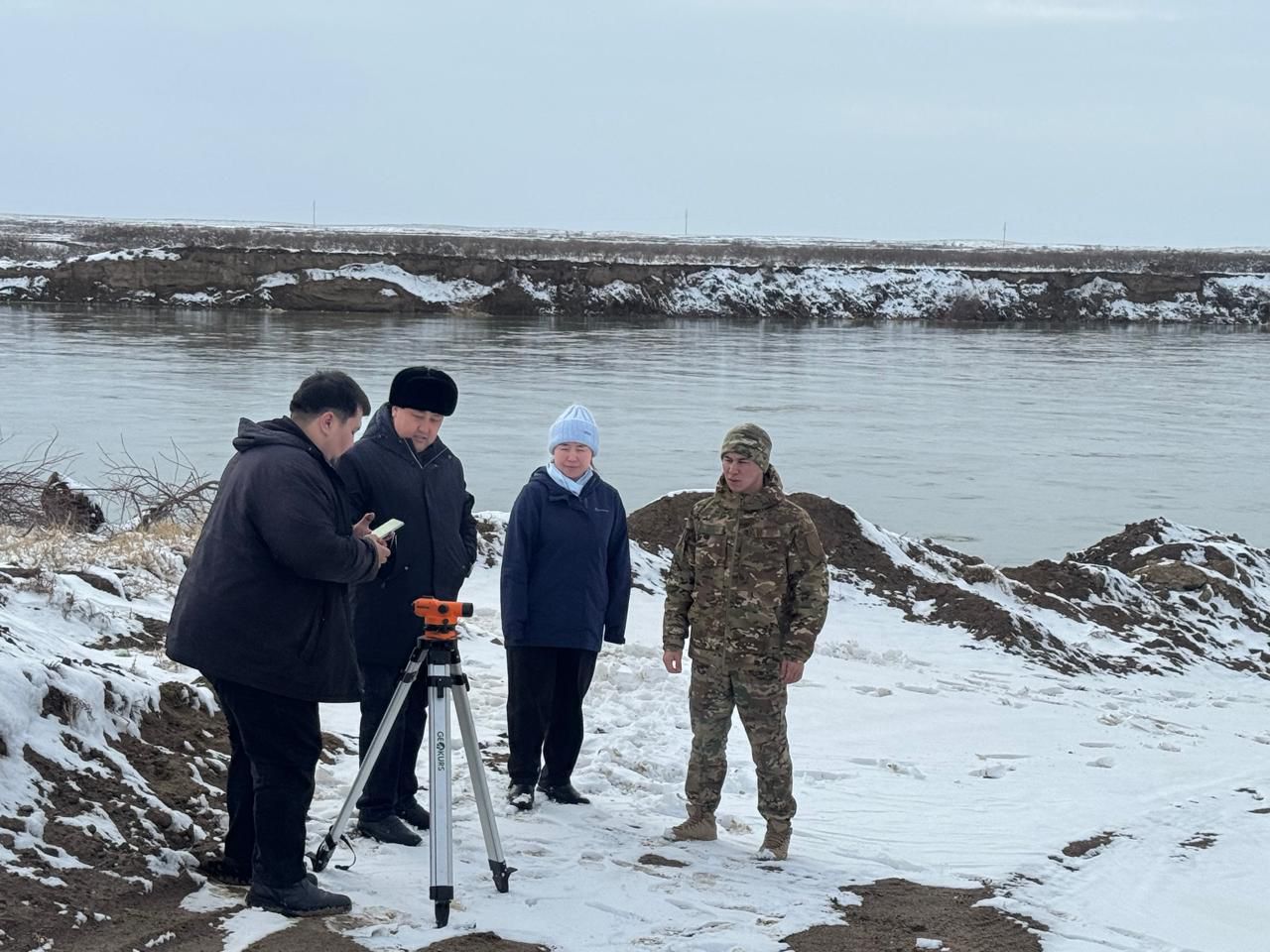 В Мойынкумском районе установлен сезонный гидрологический пост