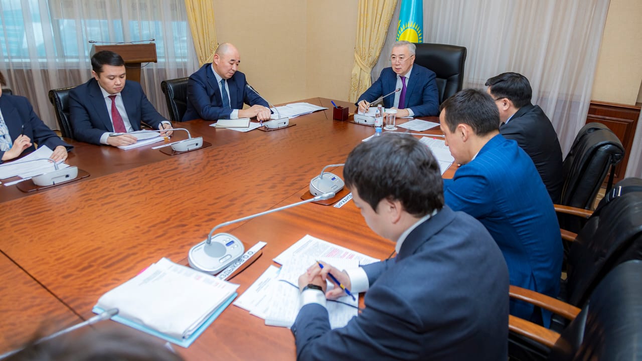 Вопросы налогообложения финансового сектора рассмотрели на заседании Проектного офиса по внедрению Налогового кодекса