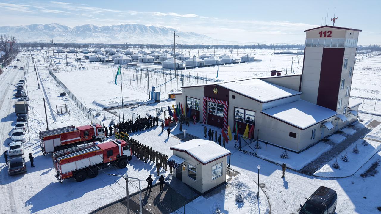 Новое пожарное депо в селе Балпык би обеспечит защиту 13 населённых пунктов