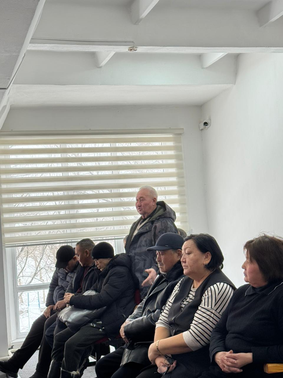 Встреча с жителями села Сарыбулак