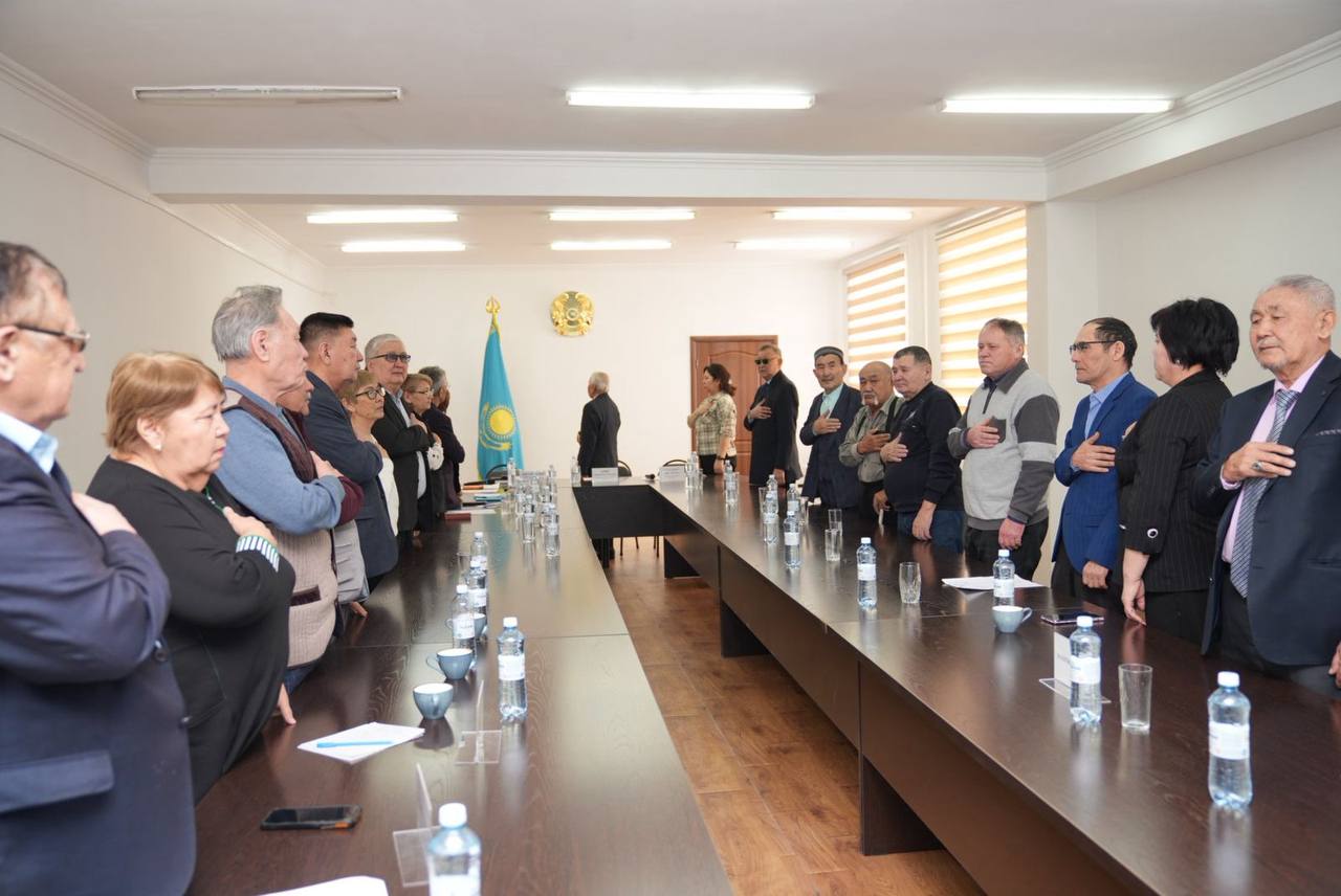 В акимате района Жаңасемей состоялась I отчётно-выборная конференция районного филиала республиканского общественного объединения «Ардагерлер ұйымы» области Абай